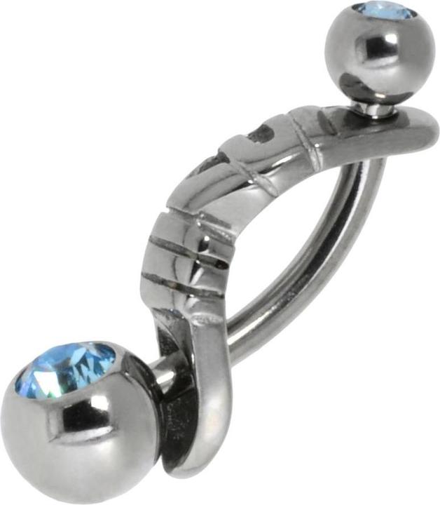 Produktbild Bijouteria Intimpiercing (Chirurgenstahl 316L, Premium Kristall)
