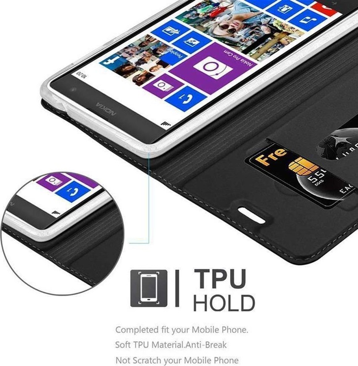 Produktbild Cadorabo Book Classy Style Cover (Nokia Lumia 1020)