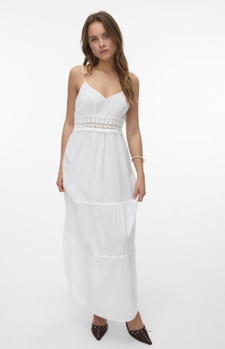 Immagine prodotto Vero Moda Normal geschnitten V-Ausschnitt Verstellbare Träger Langes Kleid Kleid (XS)