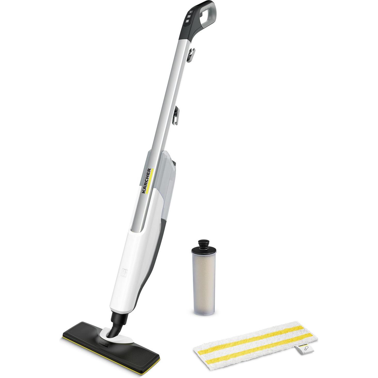 Kärcher SC 2 Upright, Dampfreiniger, Schwarz, Weiss