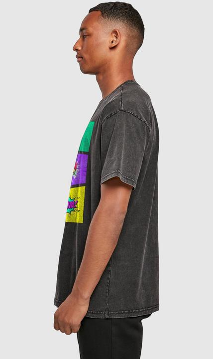 Produktbild Merchcode Book Comic Acid Washed Oversized Tee - 113001 (L)