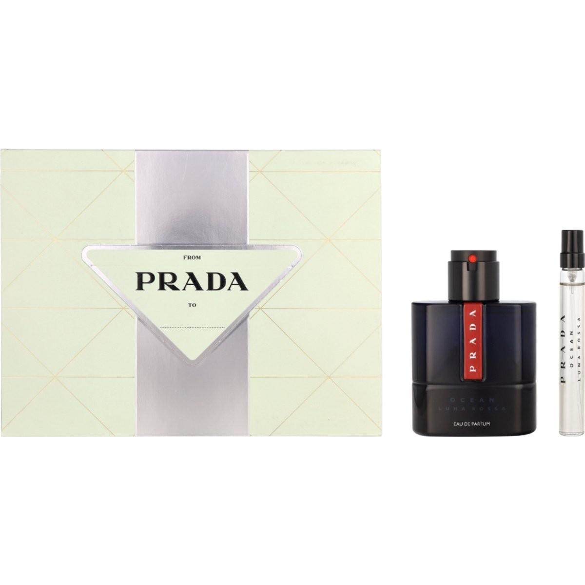 Prada Luna Rossa Ocean Set Eau de Parfum 50ml+TS10 (Parfum Set) (LE703500)