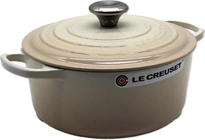 Produktbild Le Creuset Bräter Signature Ø 24cm, rund (24 cm, Bräter + Schmortopf, Gusseisen)