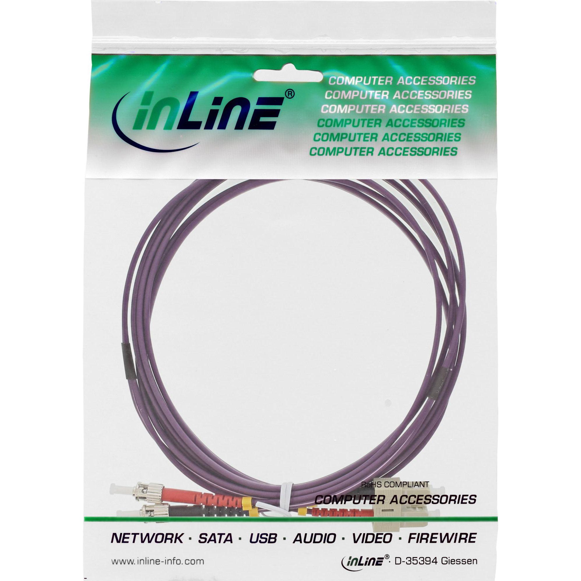 Thumbnail - InLine LWL Duplex Kabel (CAT6, 5 m), Netzwerkkabel