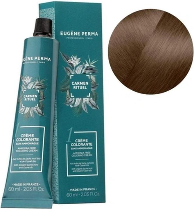 Produktbild Eugene Perma Carmen Ritual 7.13 Ash Blonde Gold - 60ml (7.13 Ash Blonde Gold)