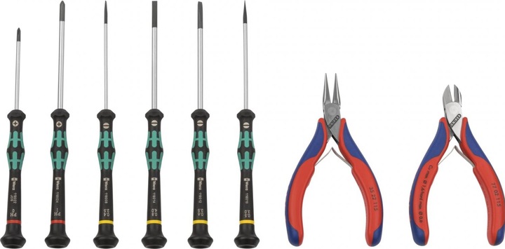 Immagine prodotto Knipex Astuccio con pinze per elettronica (160 mm)