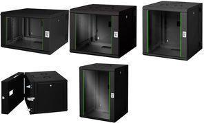 Produktbild Digitus Wandgehäuse Unique Serie - zweiteilig, schwenkbar (9 HE, 19 Zoll Rack)