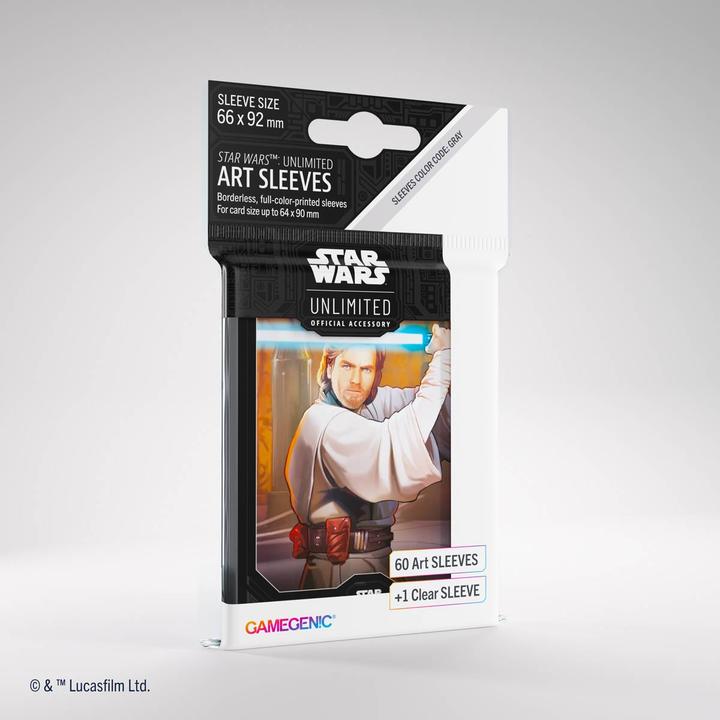 Produktbild Gamegenic GGS15061 - Star Wars: Unlimited Art Sleeves - Obi-Wan Kenobi