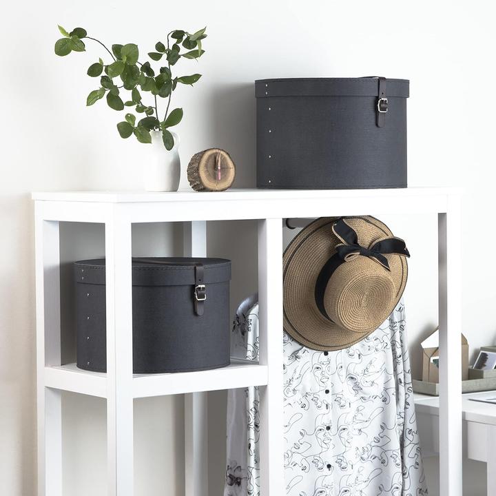 Immagine prodotto Bigso 2er-Set Runde Aufbewahrungsboxen mit Deckel