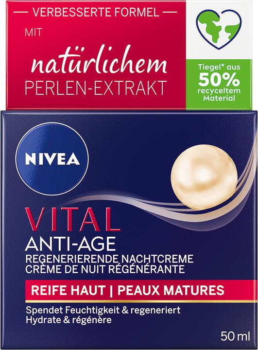 Produktbild NIVEA Vital Anti-Age Regenerierende Nachtcreme (50 ml, Nachtcreme)
