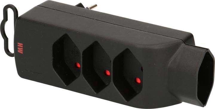 Image du produit Max Hauri Distributeur de prises à 4 voies (Type 13, 4 x)