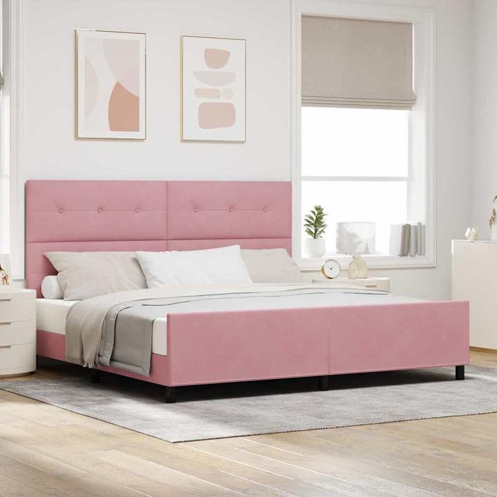 Image du produit vidaXL Modernes Bett (200 x 200 cm)