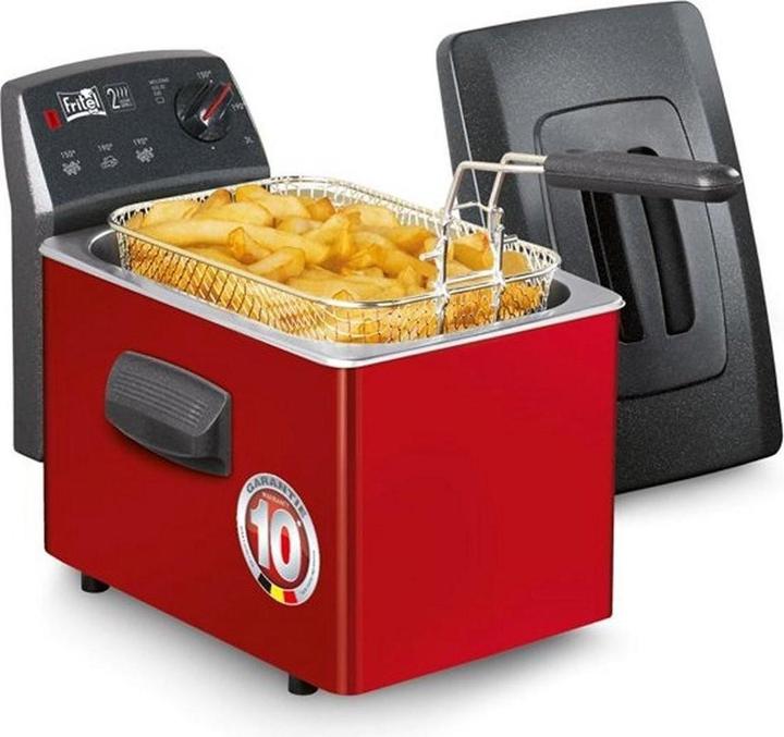 Fritel Turbo SF 4153 - Frituurpan - Rood