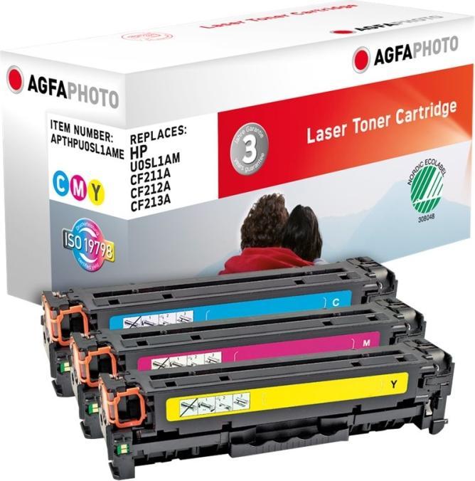 Image du produit AGFAPHOTO Apthpu0sl1ame (M, C, Y)