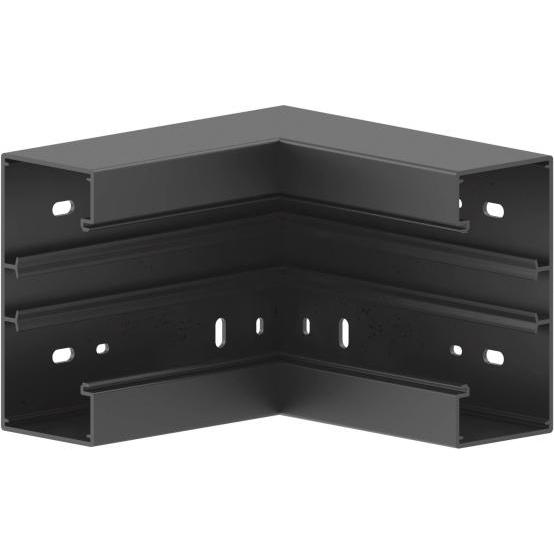 GGK, Leitungsführung, BR 60x130/80-IEGGK BR 60x130/80-IE Inneneck BR 60x130/80-9005 PVC 12795 (18 cm)
