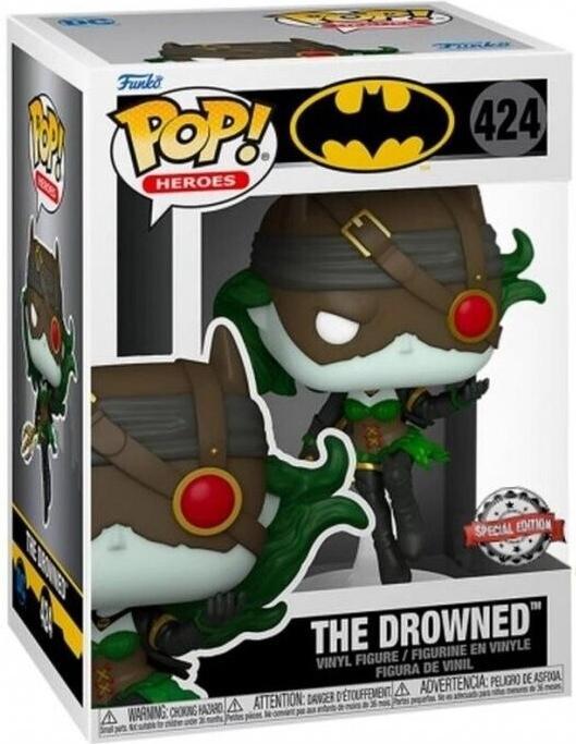 Actual product image Funko Pop! DC Comics Batman The Drowned (424) EXM