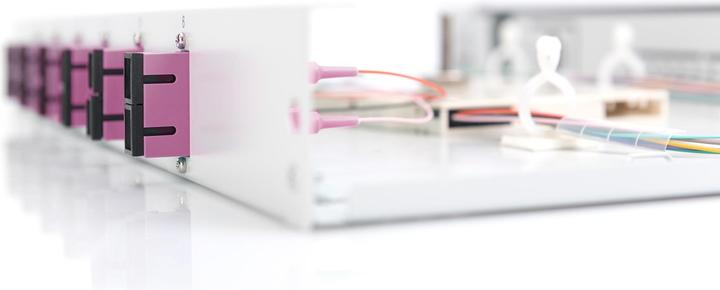 Actual product image Digitus FO splice box, assembled, SC, OM4