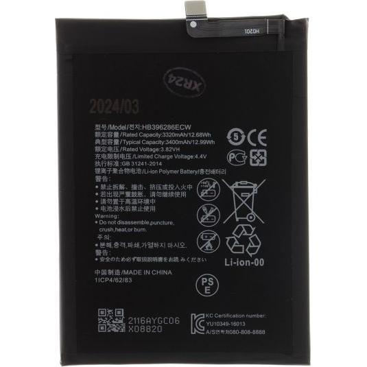 Huawei HB396286ECW Battery for 3400mAh Li-Ion (OEM), Smartphone Akku