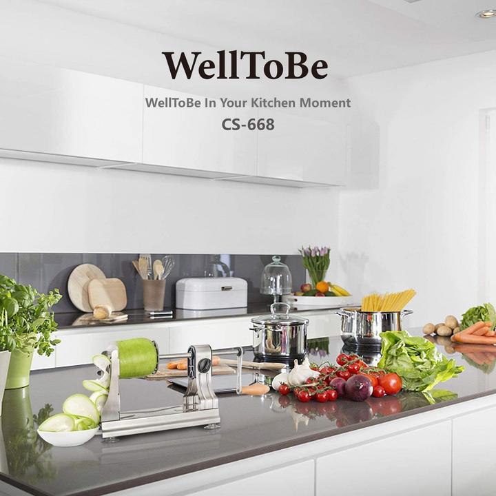 Image du produit WellToBe Spiralschneider mit 6 Klingen