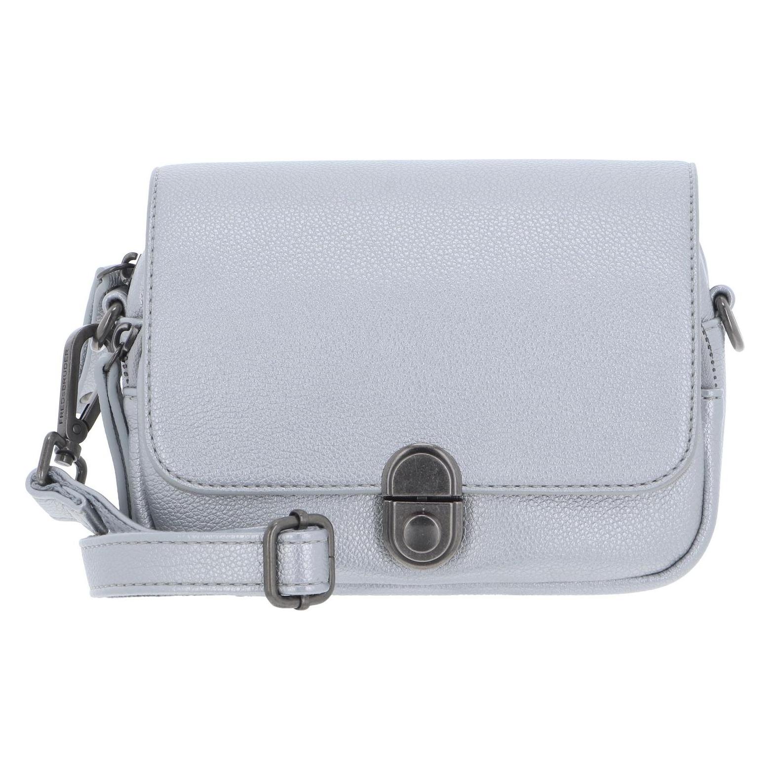 FredsBruder, Damen, Handtasche, Bestie Crossbag, Silber