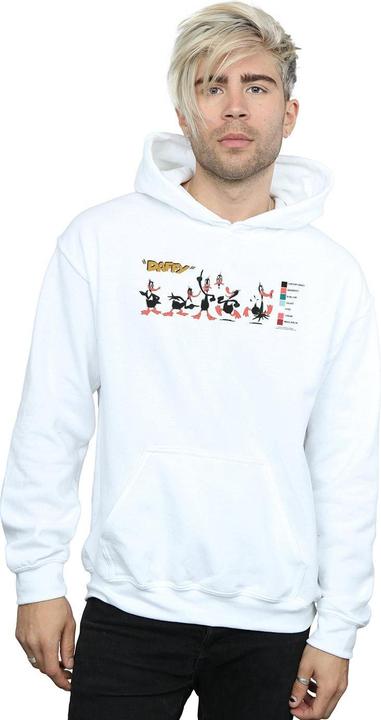Image du produit Looney Tunes - Sweat à capuche DAFFY DUCK COLOUR CODE - Homme (L)