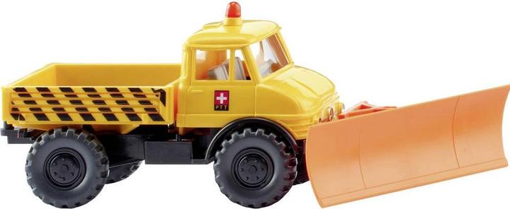 Produktbild Wiking Unimog U 406 mit Schneepflug PTT