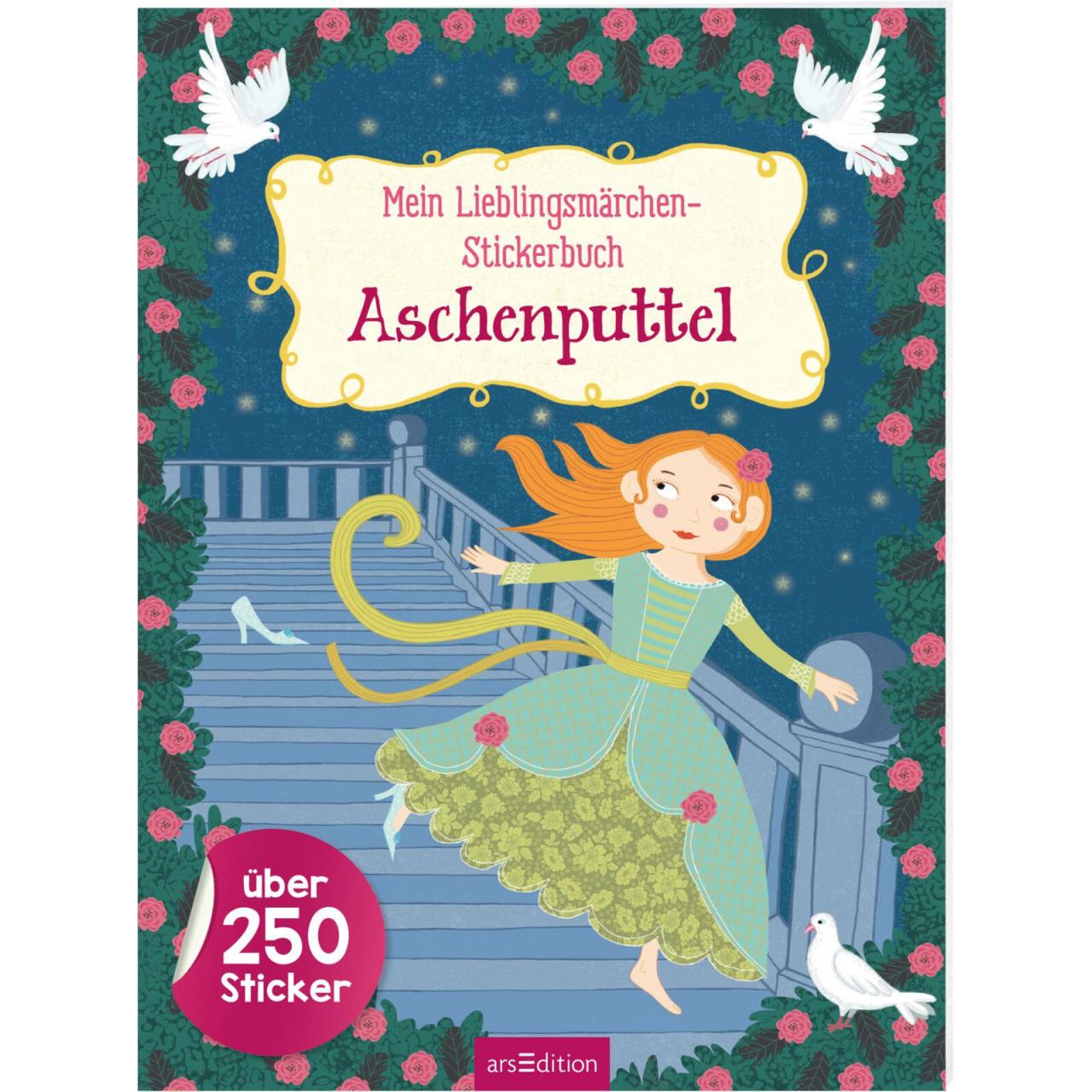 Ars Edition, Sticker, Mein Lieblingsmärchen-Stickerbuch – Aschenputtel