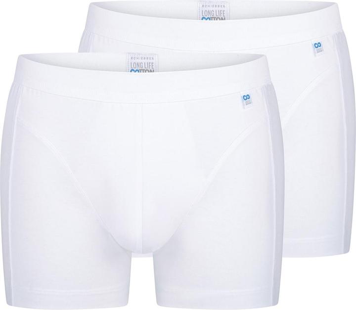 Immagine prodotto Schiesser 2 pacchetti di pantaloni corti in cotone a lunga durata (L, Confezione da 2)