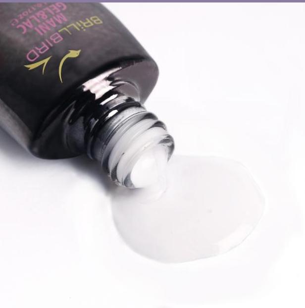 Actual product image BrillBird Colour Mani Gel&lac C12 15ml (Gel-Effect Nail Polish)