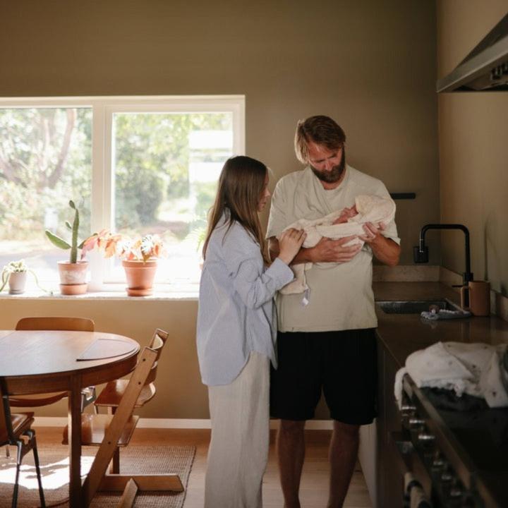 Produktbild Mushie Kapuzentuch Fog