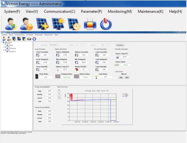 Actual product image Victron Energy BlueSolar PWM-Pro to USB interface cable