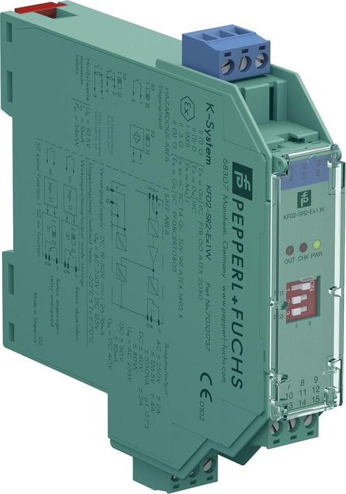 Pepperl & Fuchs PEPPERLFUCHS KFD2-SR2-EX1.W KFD2-SR2-EX1.W Amplificatore di commutazione (70101737)