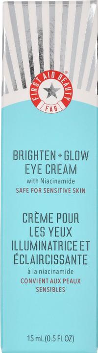 Image du produit First Aid Beauty Brighten + Glow Illuminating Eye Cream for Dark Circles (Crème pour les yeux, 15 ml, Journée)