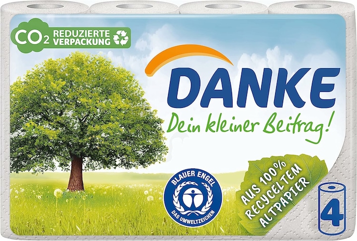 Image du produit Danke Lingettes de ménage (4 x)
