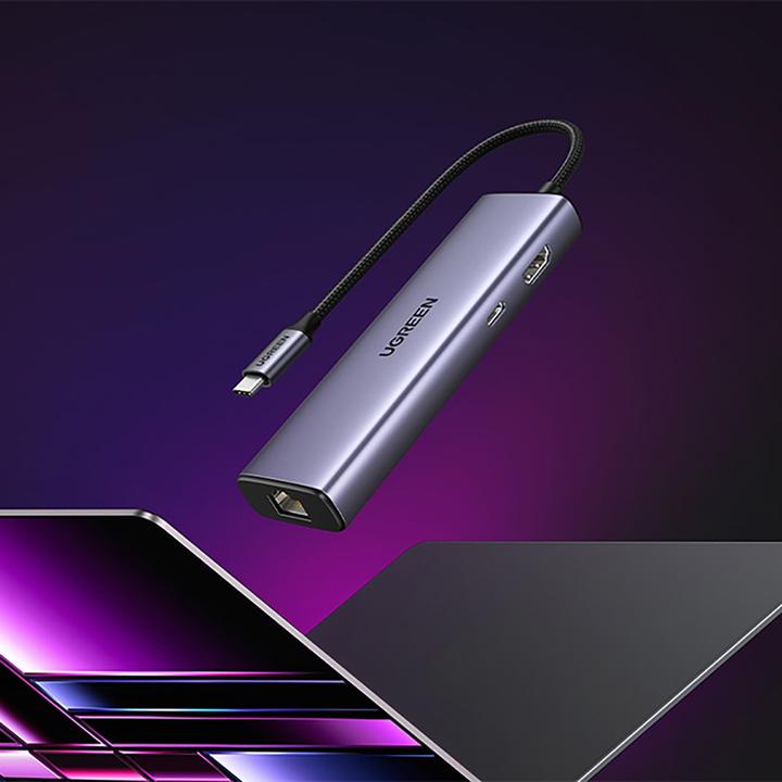 Image du produit Ugreen CM512 (USB-C, 6 Ports)