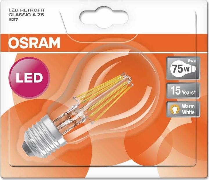 Immagine prodotto Osram Retrofit classico (E27, 7.50 W, 1055 lm, 1 x, D)
