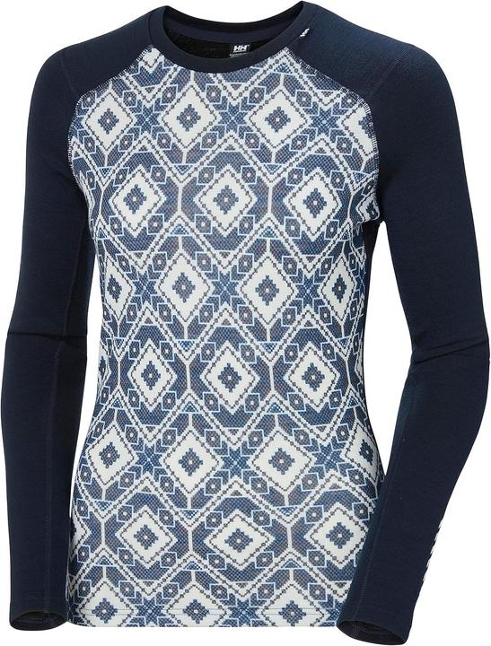 Actual product image Helly Hansen W Lifa Merino Midw Gra Crew (XL)