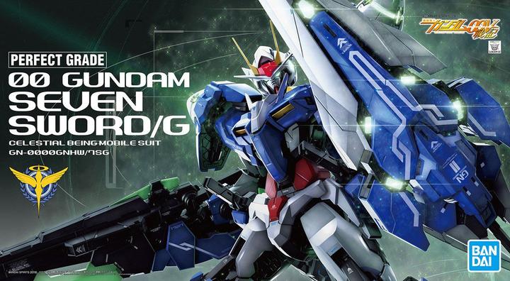 Actual product image Bandai Gundam - 00 Seven Sword/G Perfect Grade