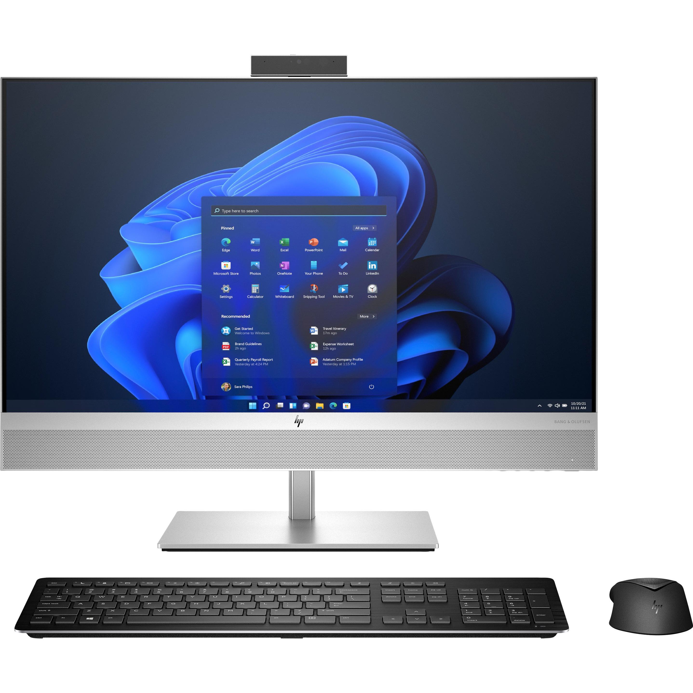 HP EliteOne 870 G9 All-in-One Touchscreen PC (512 GB, 16 GB, UHD Graphics 770), PC, Silber