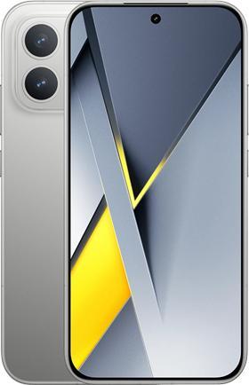 Produktbild Xiaomi Poco F8 Pro 5G Dual Sim 12GB RAM 256GB - Titanium Silver (256 GB, Titanium Silver, 6.59", Dual SIM)