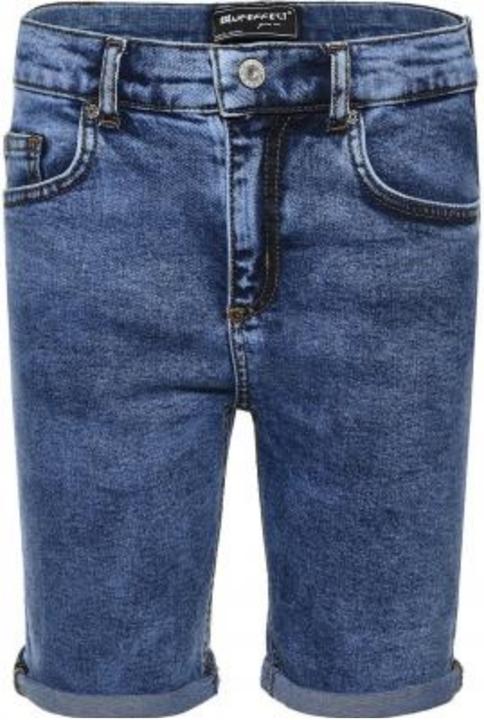 Actual product image Blue Effect Loose Fit Jeans Shorts (152)