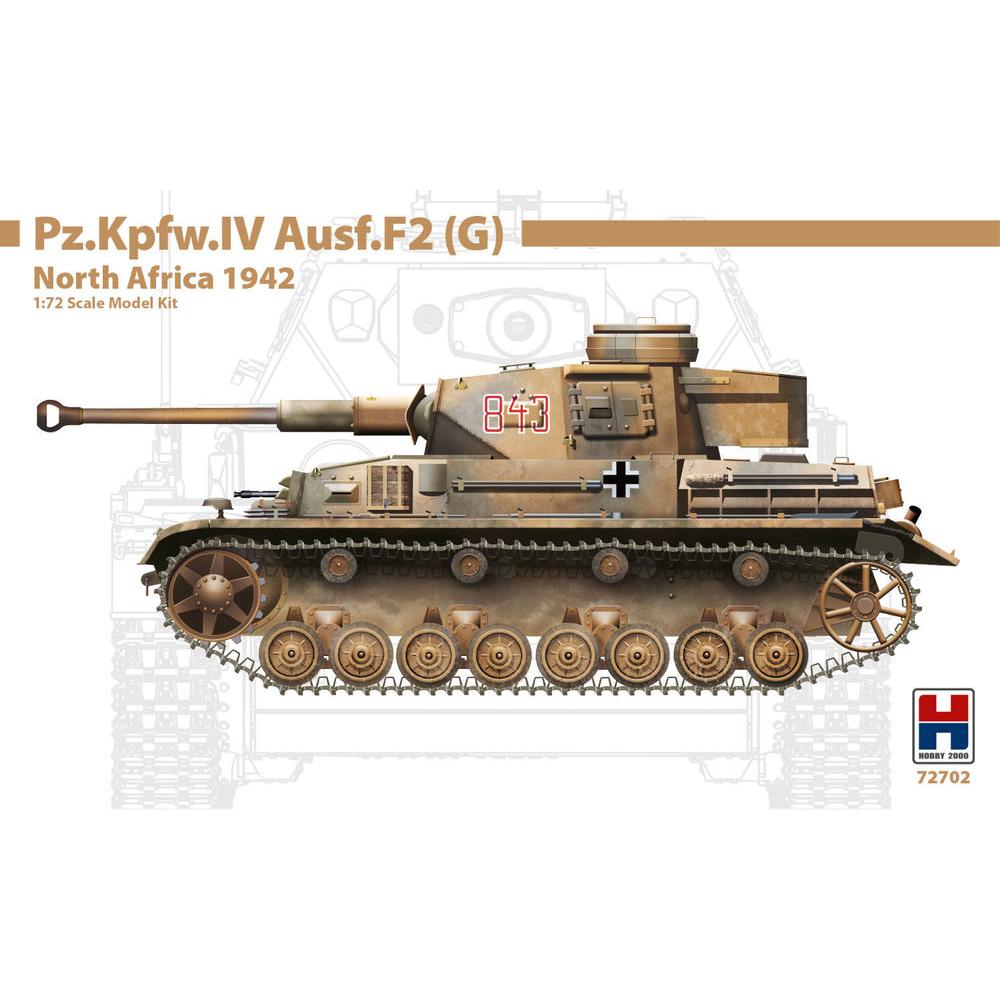 Hobby 2000 Pz.Kpfw.IV Ausf.F2 (G) North Africa 1942