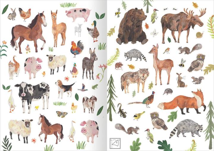 Image du produit Amour des stickers - Animaux