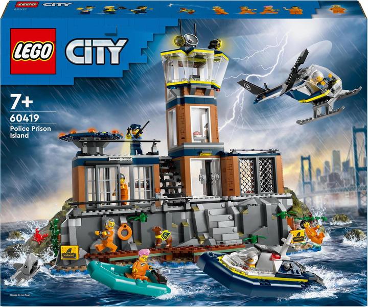 Produktbild LEGO Polizeistation auf der Gefängnisinsel (60419, LEGO City)