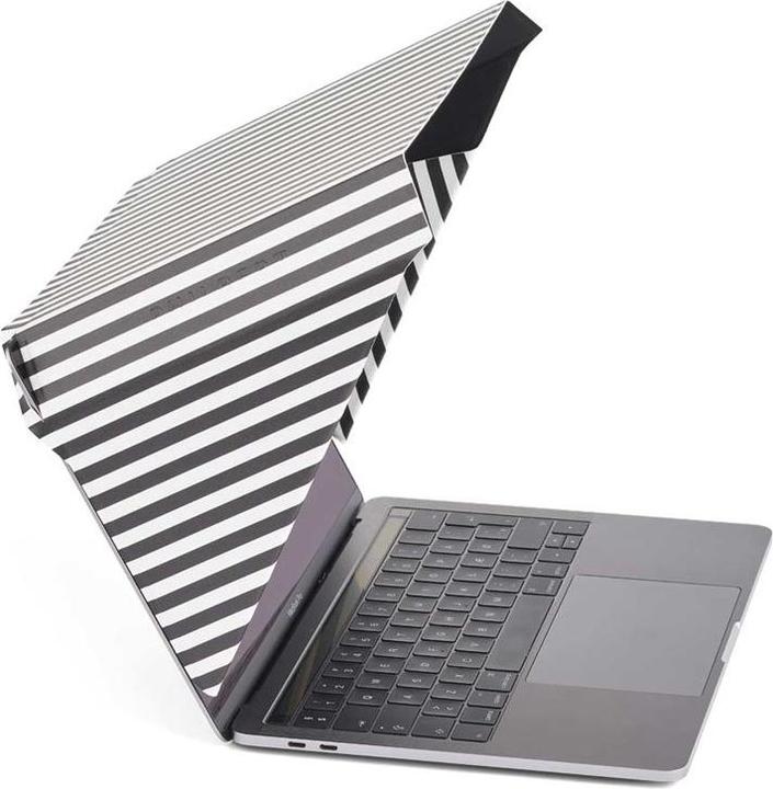 Philbert Design Philbert - Parasole e cappuccio ultra sottile per la privacy - Universale 13"/14" - A righe (14")