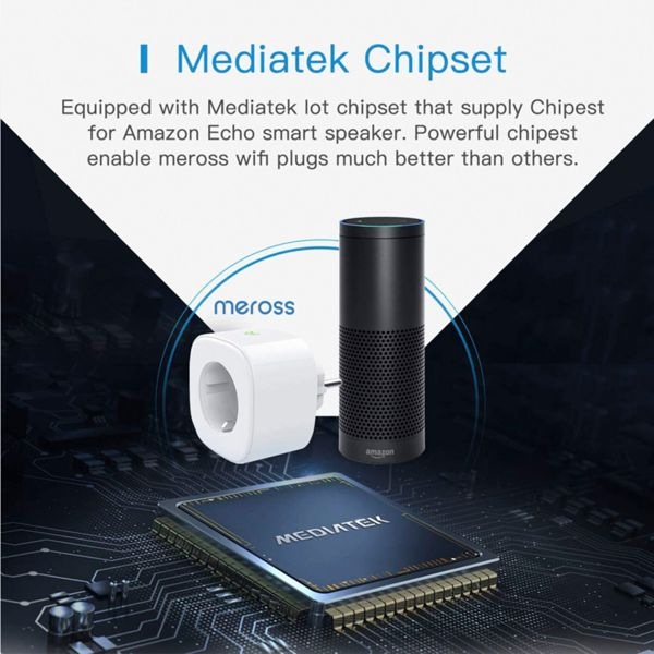 Actual product image Meross Smart Wi-Fi Plug