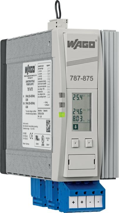 Wago EPSITRON -USV-Lade- und KontrolleinheitDC 24 V 20 A 787-875 (24 W)