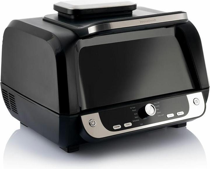 Actual product image InnovaGoods Hot air fryer with grill, accessories and recipe book Fryinn 12-in-1 6000 3400 W 6 L