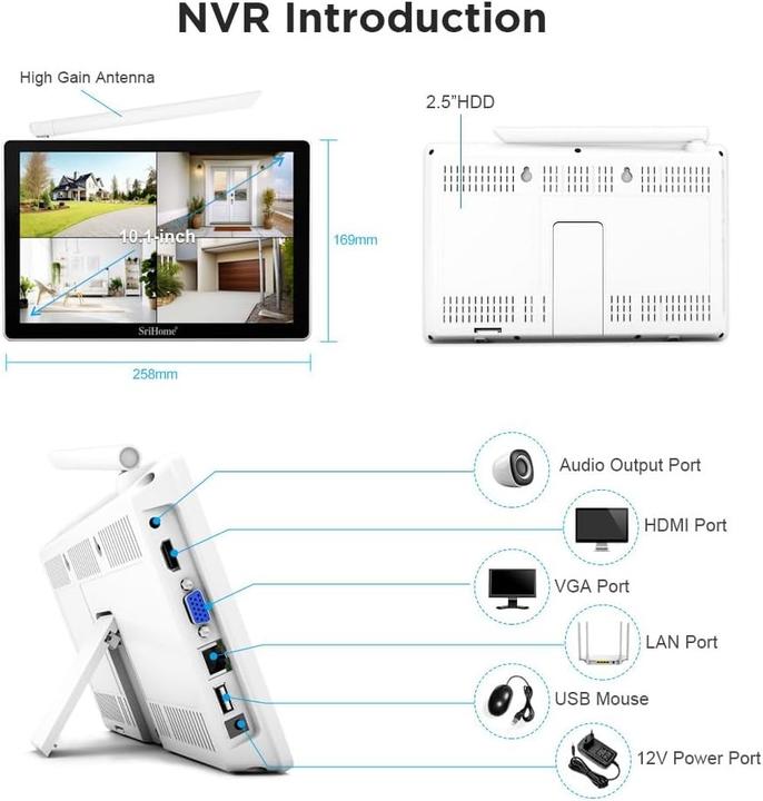 Actual product image OBA WiFi Video Surveillance Set