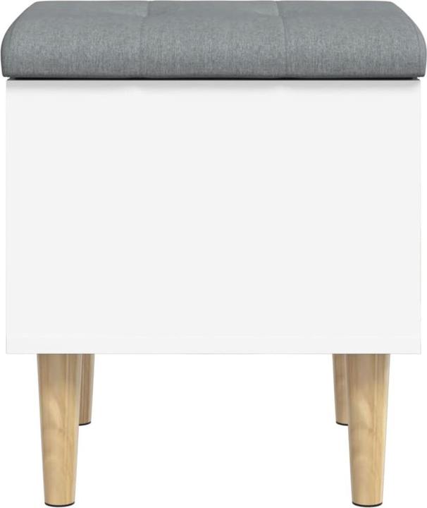 Immagine prodotto VidaXL Panca con vano portaoggetti Bianco 42x42x46 cm (42 cm)